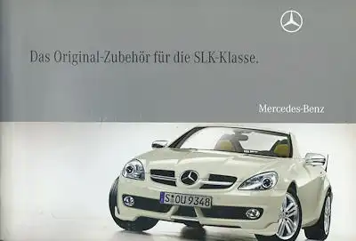 Mercedes-Benz SLK Zubehör Prospekt 4.2008