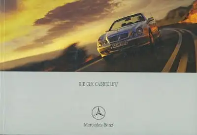 Mercedes-Benz CLK Cabriolet Prospekt 5.2000