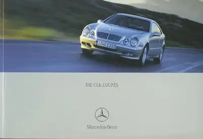 Mercedes-Benz CLK Coupé Prospekt 1.2001