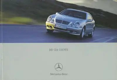 Mercedes-Benz CLK Coupé Prospekt 5.2000