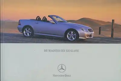Mercedes-Benz SLK Prospekt 8.2001