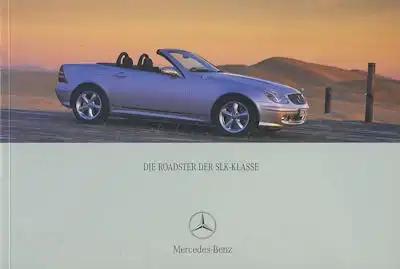 Mercedes-Benz SLK Prospekt 2.2002