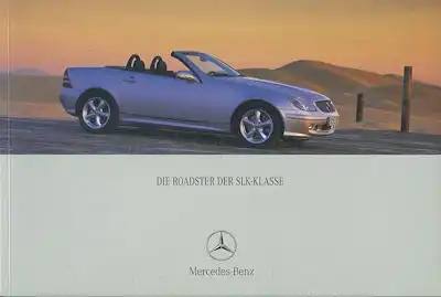Mercedes-Benz SLK Prospekt 8.2002