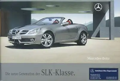 Mercedes-Benz SLK Prospekt 12.2007
