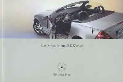 Mercedes-Benz SLK Zubehör Prospekt 6.2001