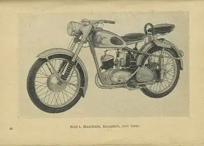 MZ RT 125/2 Bedienungsanleitung 1958