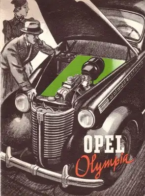 Opel Olympia Prospekt 1930er Jahre