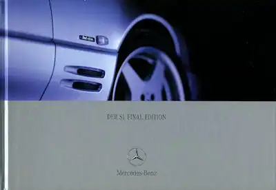 Mercedes-Benz SL Final Edition Prospekt 8.2000