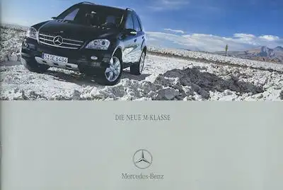 Mercedes-Benz M-Klasse Prospekt 4.2005