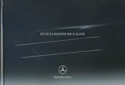 Mercedes-Benz SL Prospekt 9.2001