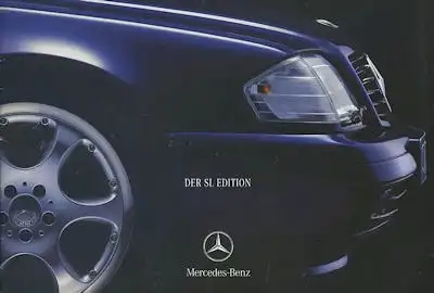 Mercedes-Benz SL Edition Prospekt 2.2000