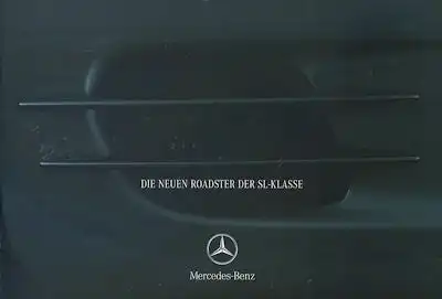 Mercedes-Benz SL Prospekt 8.2001