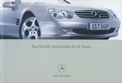 Mercedes-Benz SL Zubehör Prospekt 4.2003