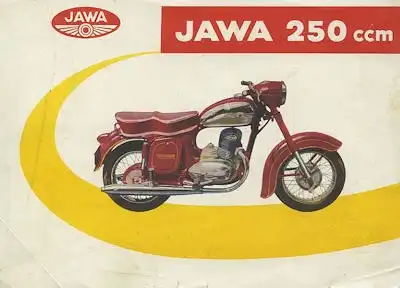 Jawa 250 ccm Prospekt 1961
