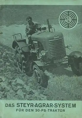 Steyr Agrar System für den 30 PS Traktor 8.1956