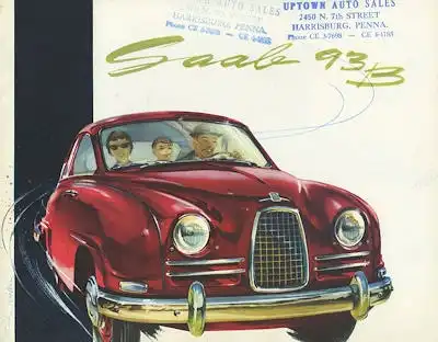 Saab 93 B Prospekt 1957