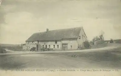 Ansichtskarte Nr. 5 Gordon Bennett Rennen 1905