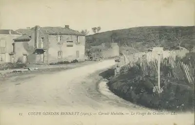 Ansichtskarte Nr. 23 Gordon Bennett Rennen 1905