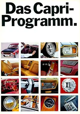Ford Capri Programm 1969