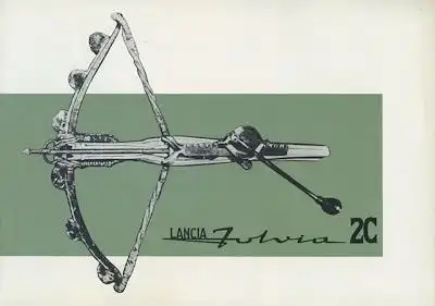 Lancia Fulvia 2C Prospekt 6.1965