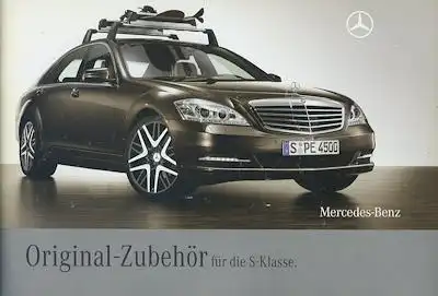 Mercedes-Benz S-Klasse Zubehör Prospekt 6.2009