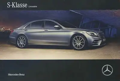 Mercedes-Benz S-Klasse Prospekt 10.2017