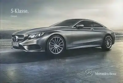 Mercedes-Benz S-Klasse Coupé Prospekt 9.2014