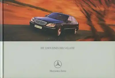 Mercedes-Benz S-Klasse Prospekt 2.2002