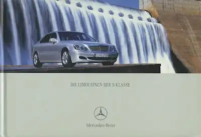 Mercedes-Benz S-Klasse Prospekt 9.2002