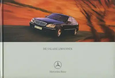Mercedes-Benz S-Klasse Prospekt 2.2001