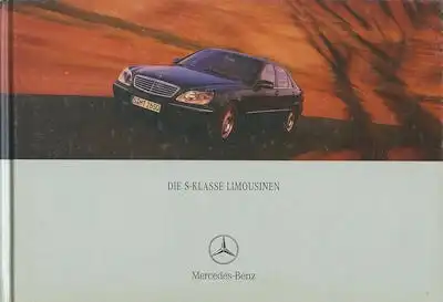 Mercedes-Benz S-Klasse Prospekt 5.2000