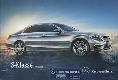 Mercedes-Benz S-Klasse Prospekt 6.2015