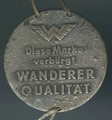 Plakette 50 Jahre Wanderer Werke 1935