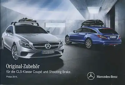 Mercedes-Benz CLS-Klasse Zubehör Prospekt 9.2014