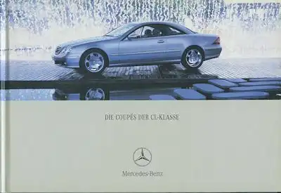 Mercedes-Benz CL-Coupes Prospekt 10.2004