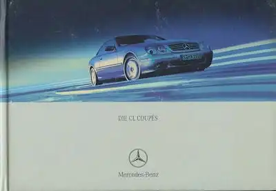 Mercedes-Benz CL-Coupes Prospekt 2.2001
