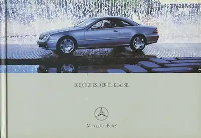 Mercedes-Benz CL-Coupes Prospekt 9.2002