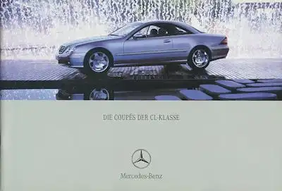 Mercedes-Benz CL-Coupes Prospekt 7.2002