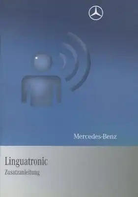 Mercedes Benz Linguatronic Bedienungsanleitung 2009