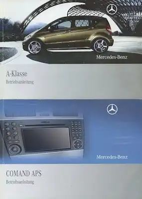Mercedes-Benz A-Klasse Fahrzeugmappe 2008