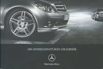 Mercedes-Benz AMG Sonderausstattung + Zubehör Prospekt 8.2007