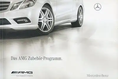 Mercedes-Benz AMG Sonderausstattung + Zubehör Prospekt 8.2009