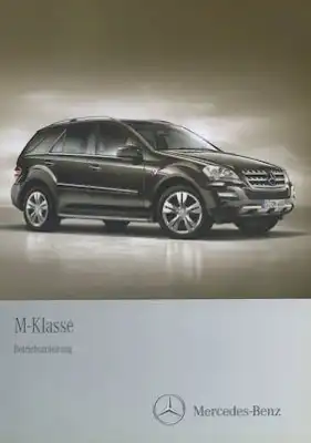 Mercedes Benz M-Klasse Bedienungsanleitung 2010