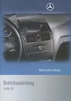 Mercedes Benz Audio 20 Bedienungsanleitung 2008
