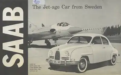 Saab 93 F Prospekt 1960