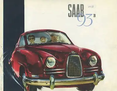 Saab 93 B Prospekt 1958