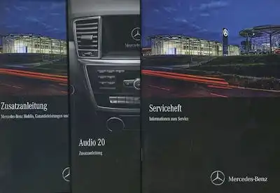 Mercedes-Benz A-Klasse Fahrzeugmappe 2014