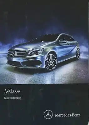 Mercedes-Benz A-Klasse Fahrzeugmappe 2014