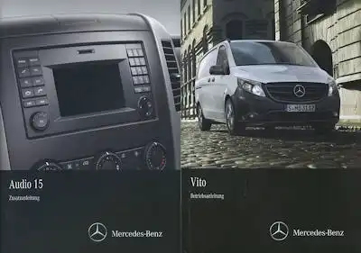 Mercedes-Benz Vito Fahrzeugmappe 2015