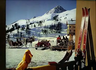 VW Fotoband Gute Fahrt durch ganze Jahr 1958